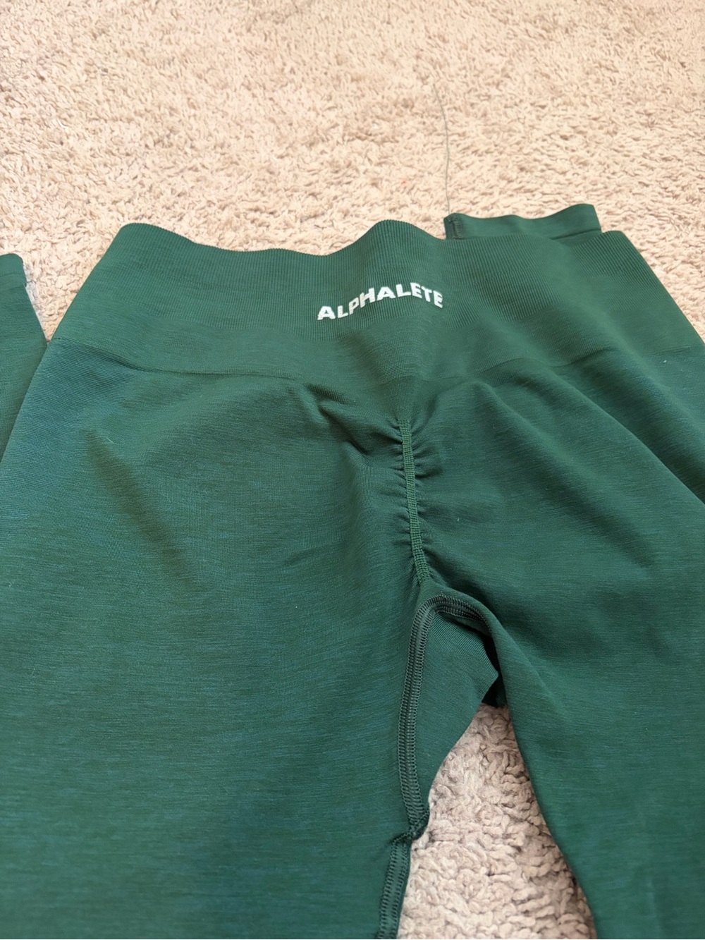 Alphalete Leggings Set - Forest Green & Navy - Picture 12 of 14